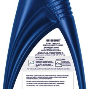 Bissell Formule Pet Stain & Odor : élimination facile des taches et odeurs d’animaux