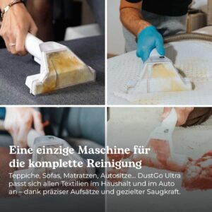 Dustgo shampouineuse canapé : avis complet et nettoyage facile des tissus