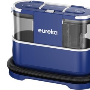 Eureka NEY100 Nettoyeur Canapé Tissu 12500Pa,Aspirateur Nettoyeur de Tapis pour canapé, Tapis, Rembourrage, Voiture,Shampouineuse avec Réservoir d'Eau de 1,5 Litre et Détergent de 450 ml