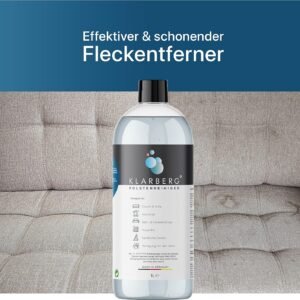 Nettoyant KLARBERG pour shampouineuse : efficacité sur tapis et textiles