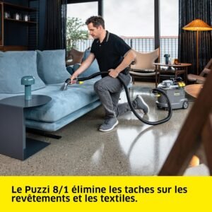 Kärcher Puzzi 8/1 Professionnel : avis et efficacité pour textiles