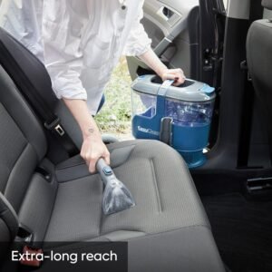 Vacmaster SCA0801 Aspirateur Nettoyeur de Tapis pour canapé, Tapis, Rembourrage, Voiture | Aspirateur Eau-Sec Forte Aspiration Lavage Eau décontamination | 800W