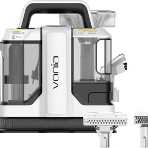 Vonia Nettoyant taches – Nettoyant pour tapis et canapés – 450 W – réservoirs amovibles – Blanc