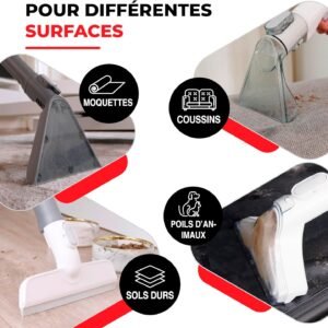 SPOTTY shampouineuse canapé : avis et détachage efficace