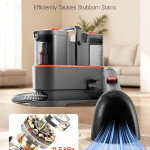 VEVOR shampouineuse portative : avis et détachage rapide