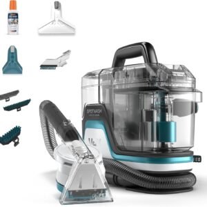Vax SpotWash Home Duo Pet-Design Spot Nettoyeur, détachant pour shampouineuse tapis et tissus d'ameublement avec technologie SpinScrub, nettoyage des animaux, séchage rapid
