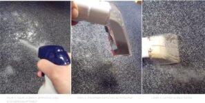 Shampouineuse 400W : nettoyage facile pour tissus et sièges auto