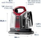 Bissell SpotClean ProHeat : avis complet et nettoyage efficace canapé et tapis