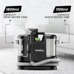 Powell 450 W : avis sur le nettoyeur de tapis pour voiture et canapé