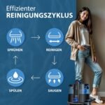 Shampouineuse MONZANA 400W Aspirateur laveur portable Nettoyeur pour canapé