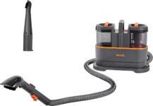 VEVOR shampouineuse portative : avis et détachage rapide